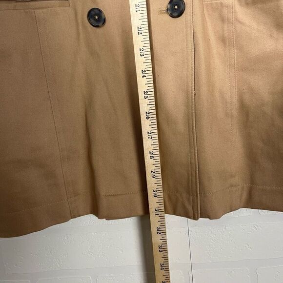 Gap Womens Trench Coat Size XL Tan belt - Picture 12 of 16